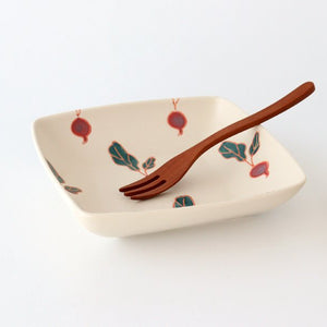 Square Large Bowl Radish | Serving Bowl Hasami Ware