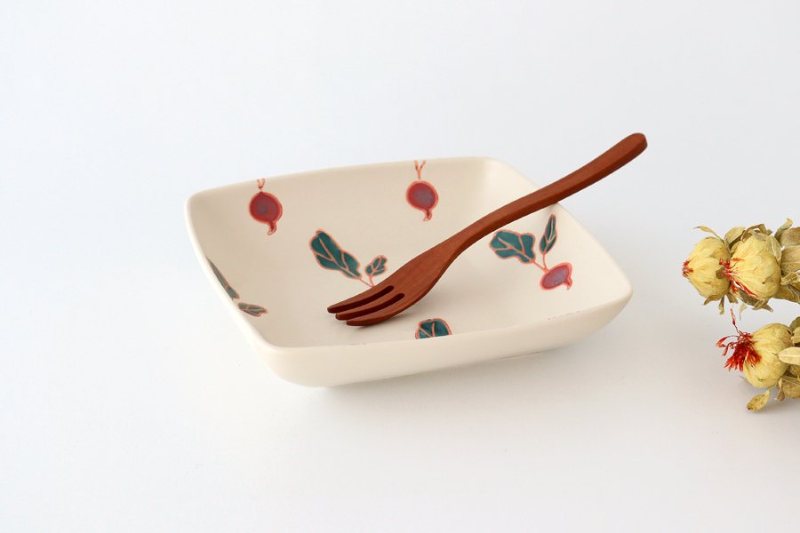 Square Large Bowl Radish | Serving Bowl Hasami Ware