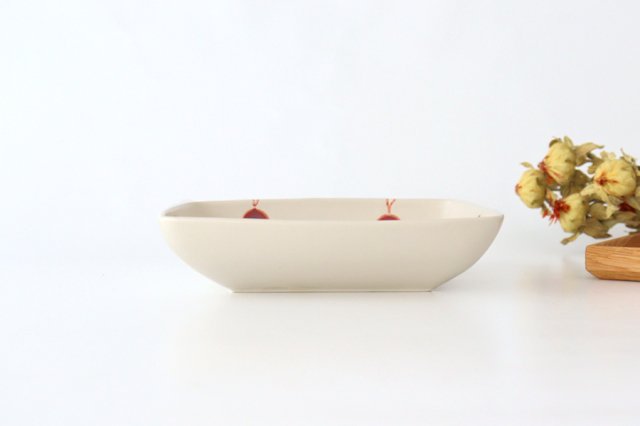 Square Large Bowl Radish | Serving Bowl Hasami Ware