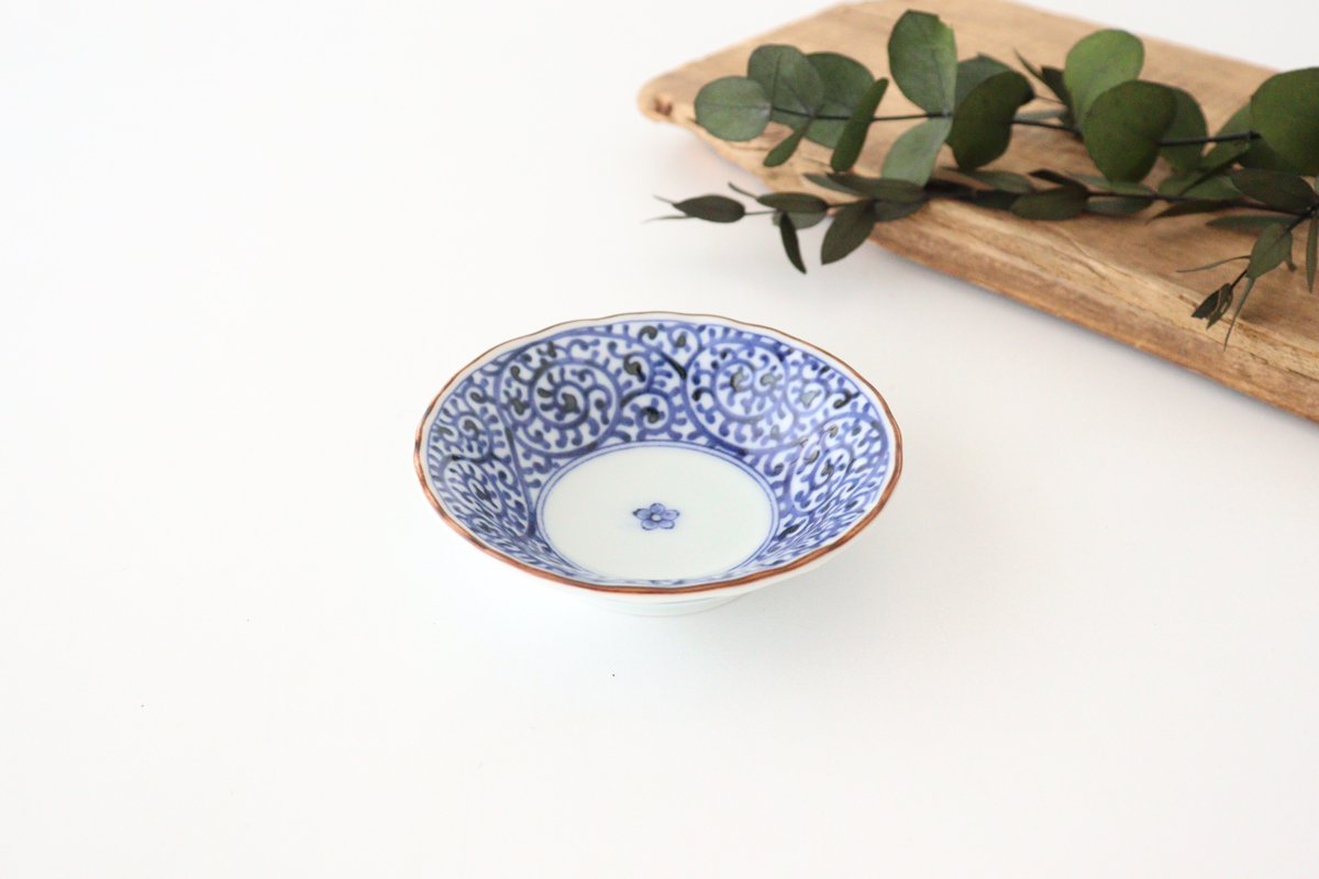 Small plate Arabesque Porcelain Hasami ware