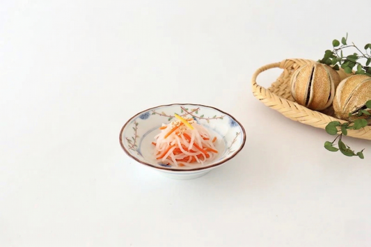 Sauce Plate Flower Pattern | Hasami Ware