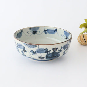 Old dyed crest large bowl porcelain Hasami ware