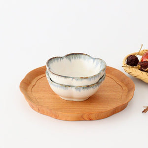 Small Bowl Plum White | Kobachi Mino Ware