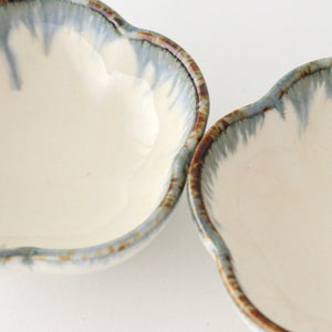 Small Bowl Plum White | Kobachi Mino Ware