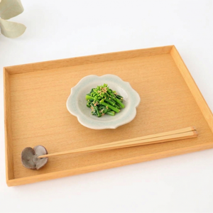 Kitagama Kasen Hiroshige Kato Flower-shaped Sauce Plate Ofuke | Seto Ware