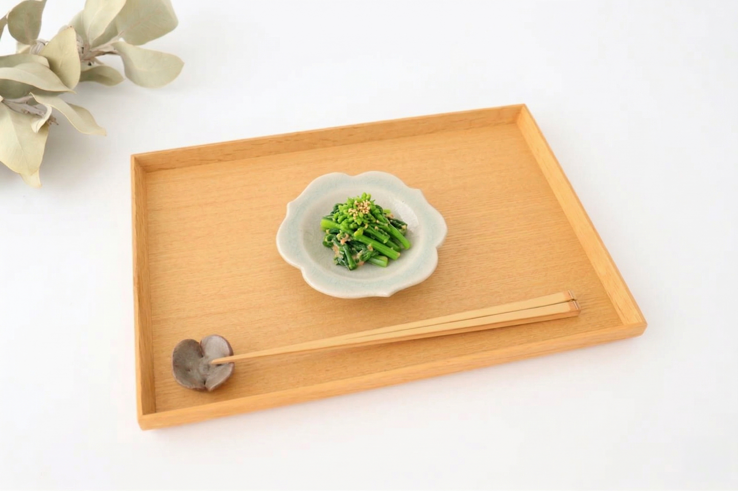 Kitagama Kasen Hiroshige Kato Flower-shaped Sauce Plate Ofuke | Seto Ware