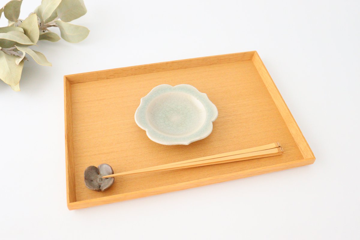 Kitagama Kasen Hiroshige Kato Flower-shaped Sauce Plate Ofuke | Seto Ware