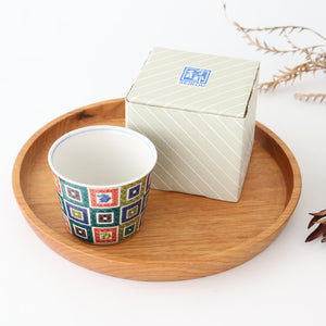 Seikou Kiln Soba Choko Stone Pavement Pattern | Free Cup Kutani Ware