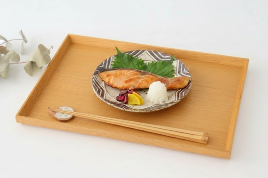 tomaru Plate Star 15cm/5.9in | Shigaraki Ware
