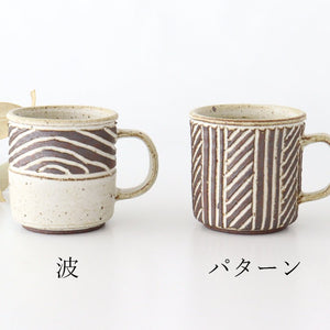 tomaru Mug Line Pattern  | Shigaraki Ware