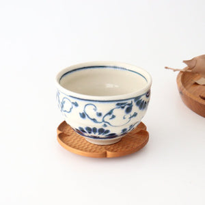 Soup Bowl Blue Flower Annan | Mino Ware