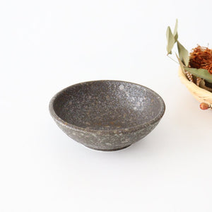 Spica Small Bowl Brown 12cm/4.7in | Kobachi Mino Ware