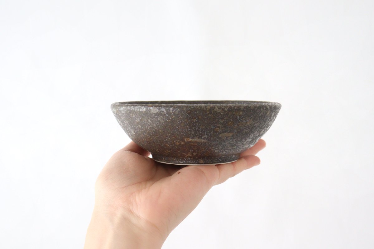 Spica Small Bowl Brown 12cm/4.7in | Kobachi Mino Ware