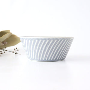 Bowl Blue M Porcelain Laurel Mino Ware