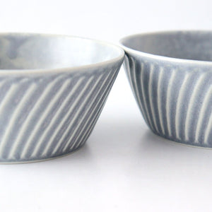 Bowl Blue M Porcelain Laurel Mino Ware