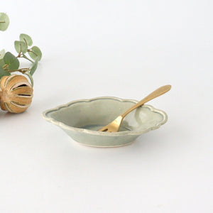 Small lemon bowl, small gray pottery, Ozenre kiln