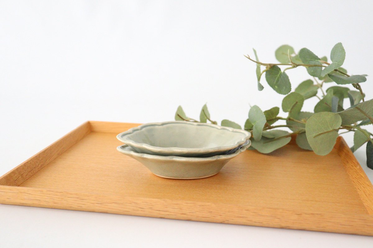 Small lemon bowl, small gray pottery, Ozenre kiln