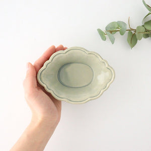 Small lemon bowl, small gray pottery, Ozenre kiln