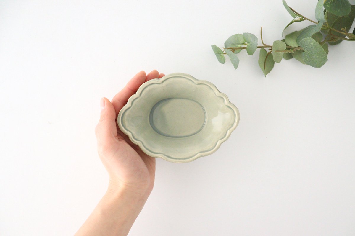 Small lemon bowl, small gray pottery, Ozenre kiln