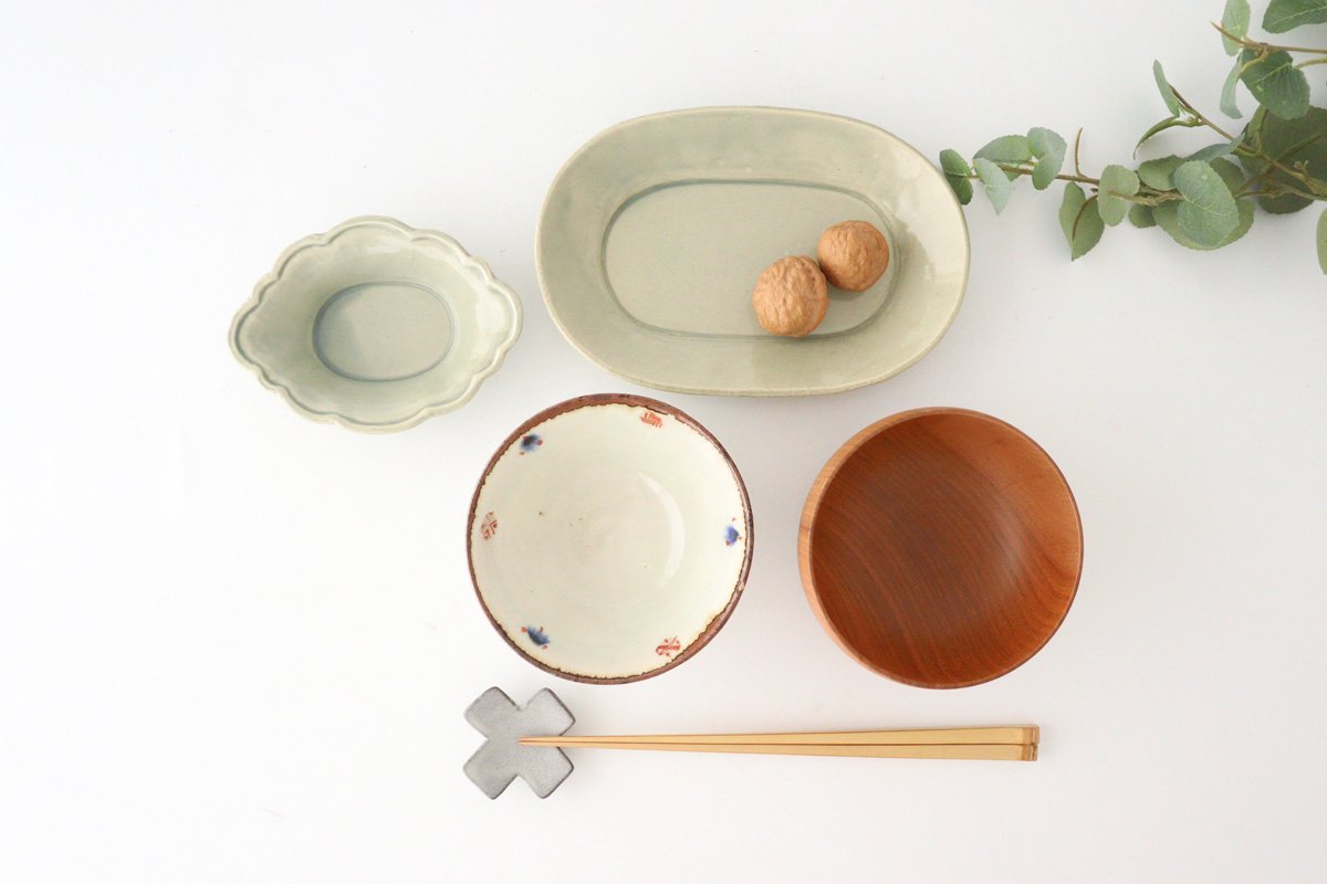 Small lemon bowl, small gray pottery, Ozenre kiln