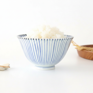 Rice Bowl Tokusa Blue | Arita Ware
