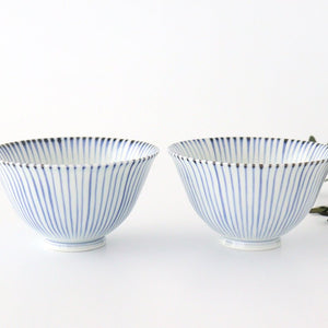 Rice Bowl Tokusa Blue | Arita Ware