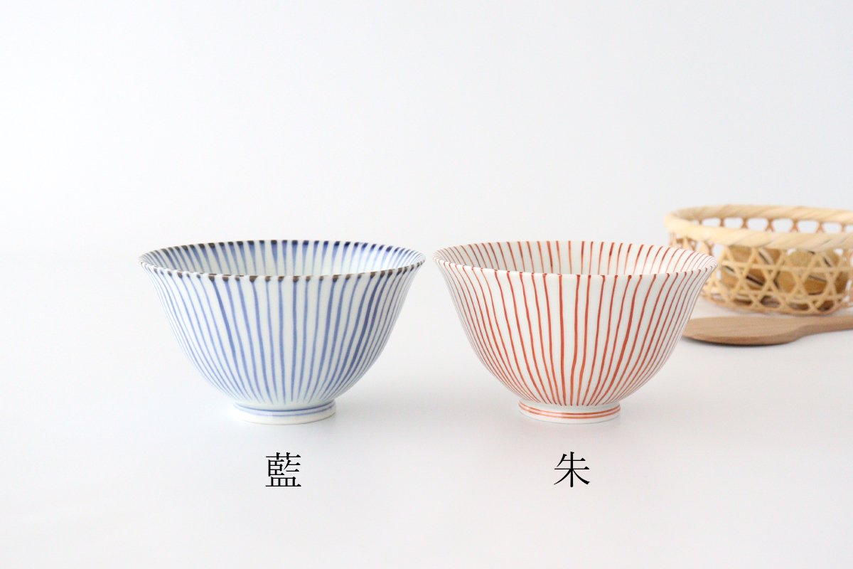 Rice Bowl Tokusa Blue | Arita Ware