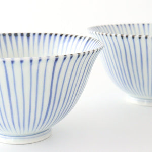 Rice Bowl Tokusa Blue | Arita Ware