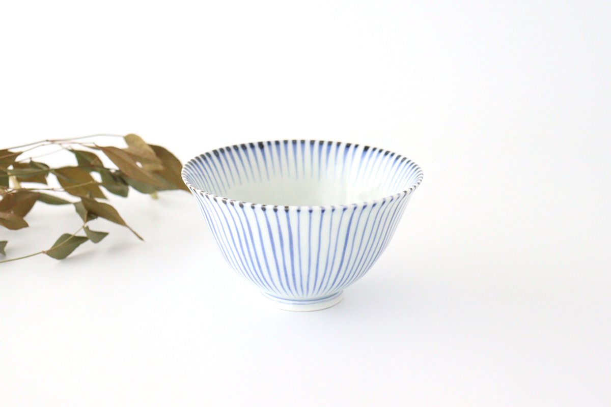 Rice Bowl Tokusa Blue | Arita Ware