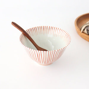 Rice Bowl Tokusa Vermilion | Arita Ware