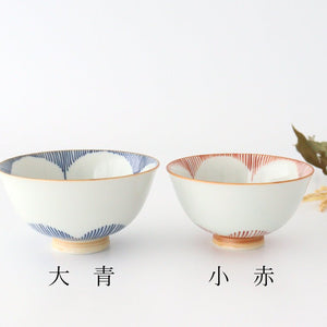 Flower bowl large blue porcelain Arita ware