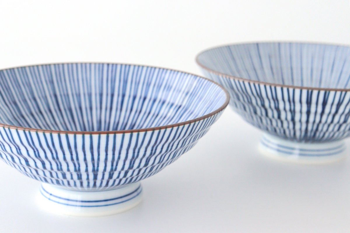 Flat Rice Bowl Tokusa Small | Arita Ware