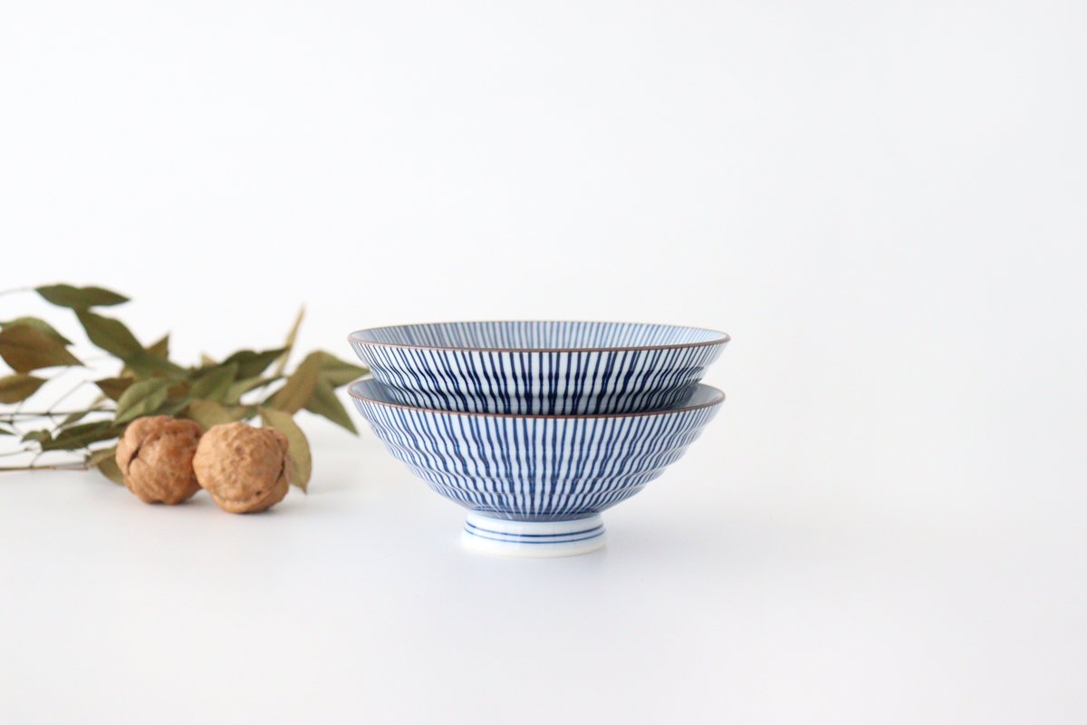 Flat Rice Bowl Tokusa Small | Arita Ware