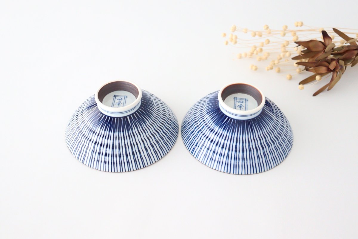 Flat Rice Bowl Tokusa Small | Arita Ware