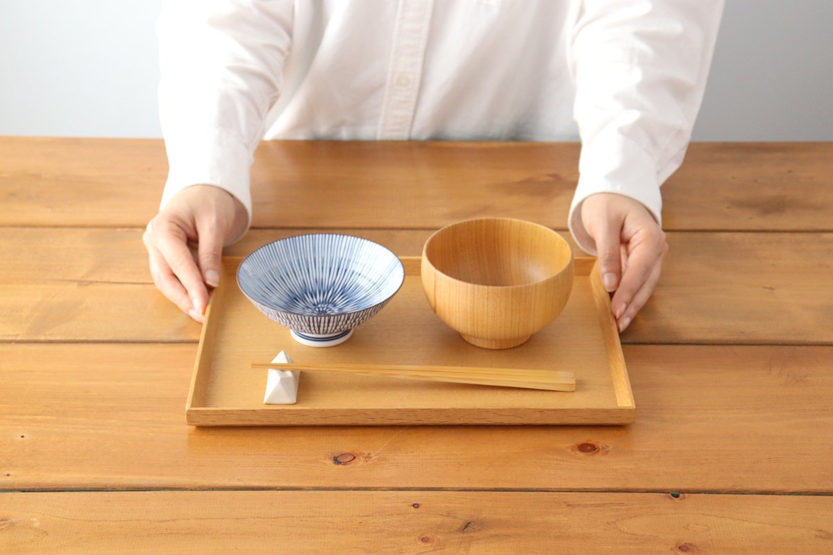 Flat Rice Bowl Tokusa Small | Arita Ware