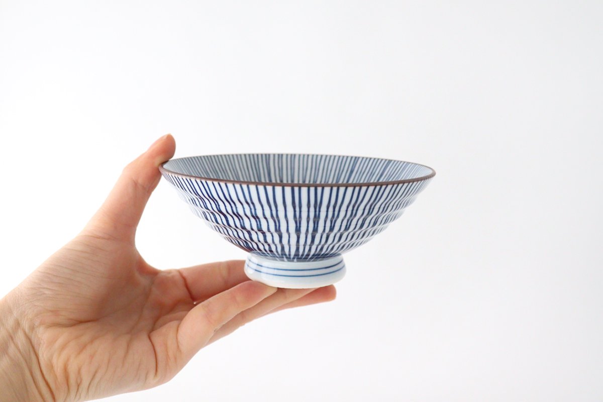 Flat Rice Bowl Tokusa Small | Arita Ware