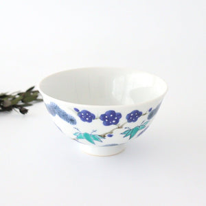 Rice Bowl Sho-chiku-bai Blue | Imari Ware