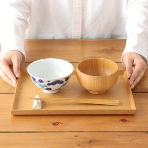 Rice Bowl Sho-chiku-bai Blue | Imari Ware