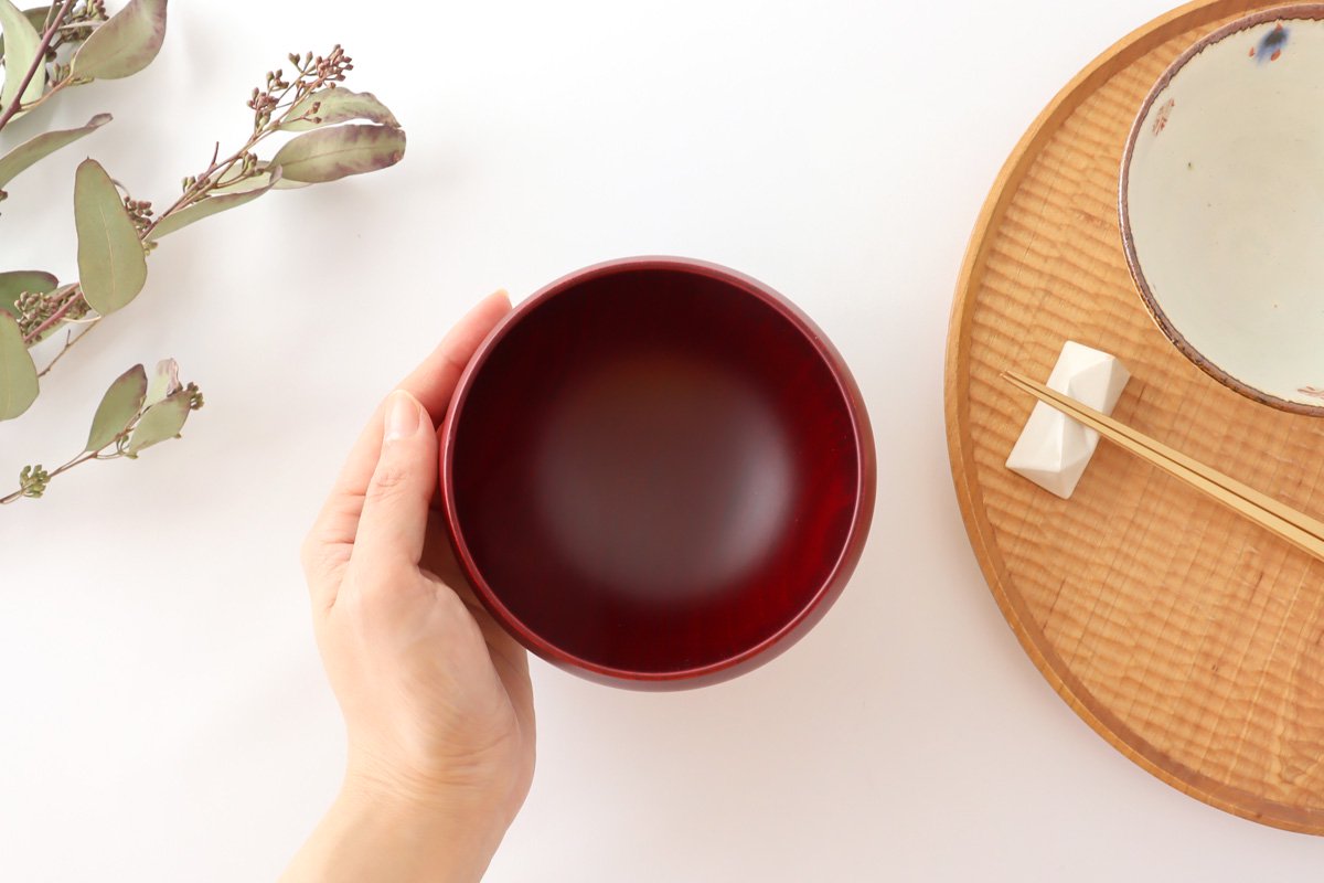 Tsunoda Seibei Shoten TSUBO Soup Bowl Brown | Lacquerware