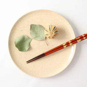 Echizen chopsticks hexagonal gold leaf six gourds washed red KORINDO