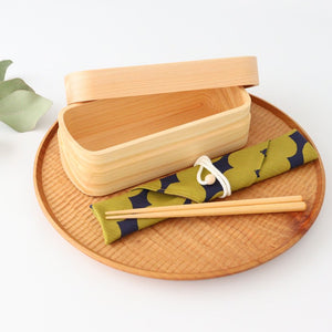 Chopsticks chopstick bag set Mizutama Tsunoda Seibei Shoten
