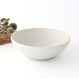 21cm/8.3in pot white pottery Saheigama Shigaraki ware