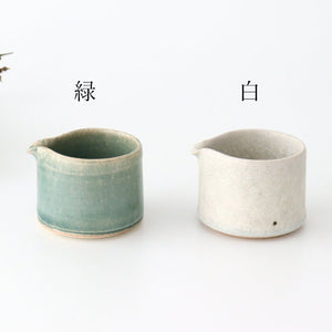 Pitcher white pottery Saheigama Shigaraki ware