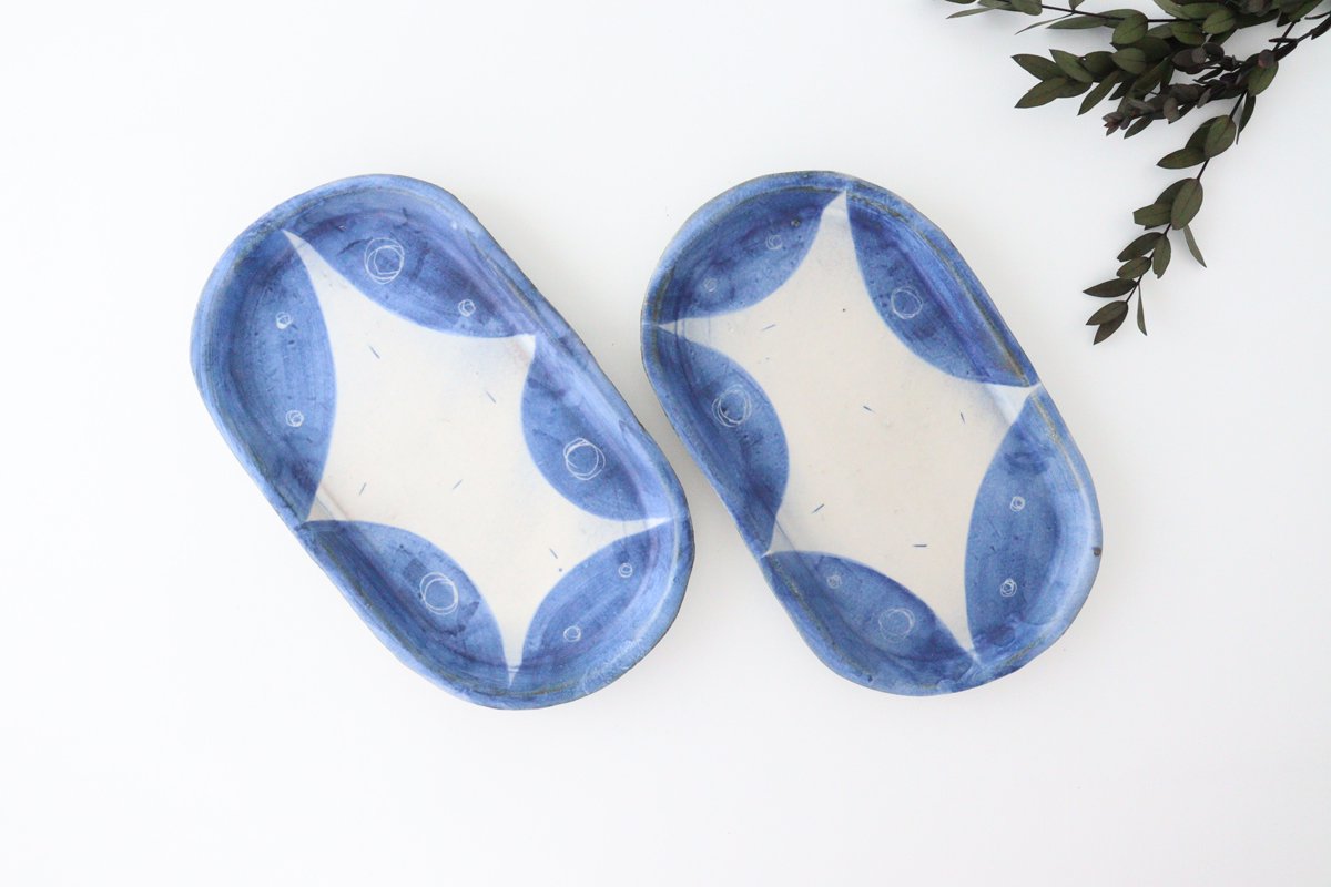 [Uchiru special order] Rectangular plate, round pottery, Yamakirai Pottery, Shigaraki ware