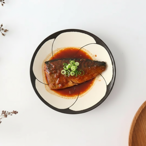 Tori plate pottery NEZIRI plum Hasami ware