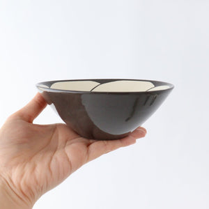 Bowl Small Pottery NEZIRI Plum Hasami Ware