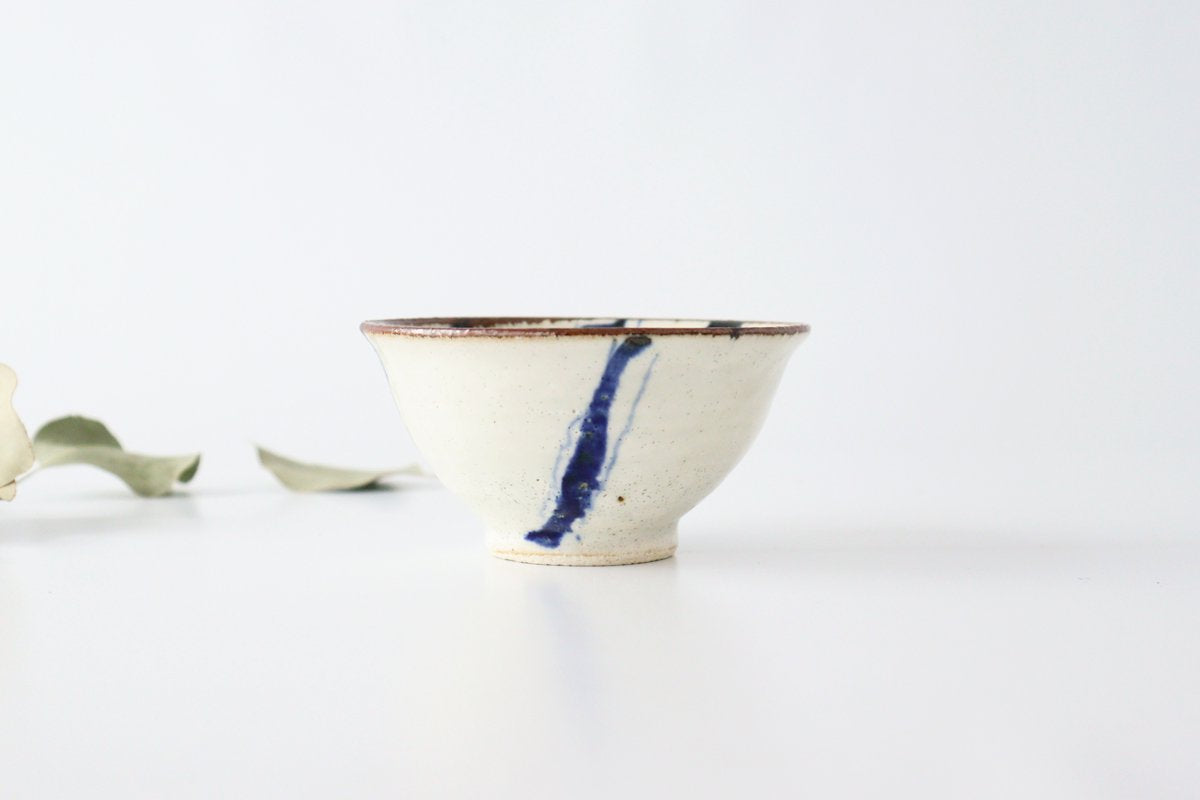 Minami Kiln Annanrakugaki　Rice Bowl Gosu  | Mino Ware