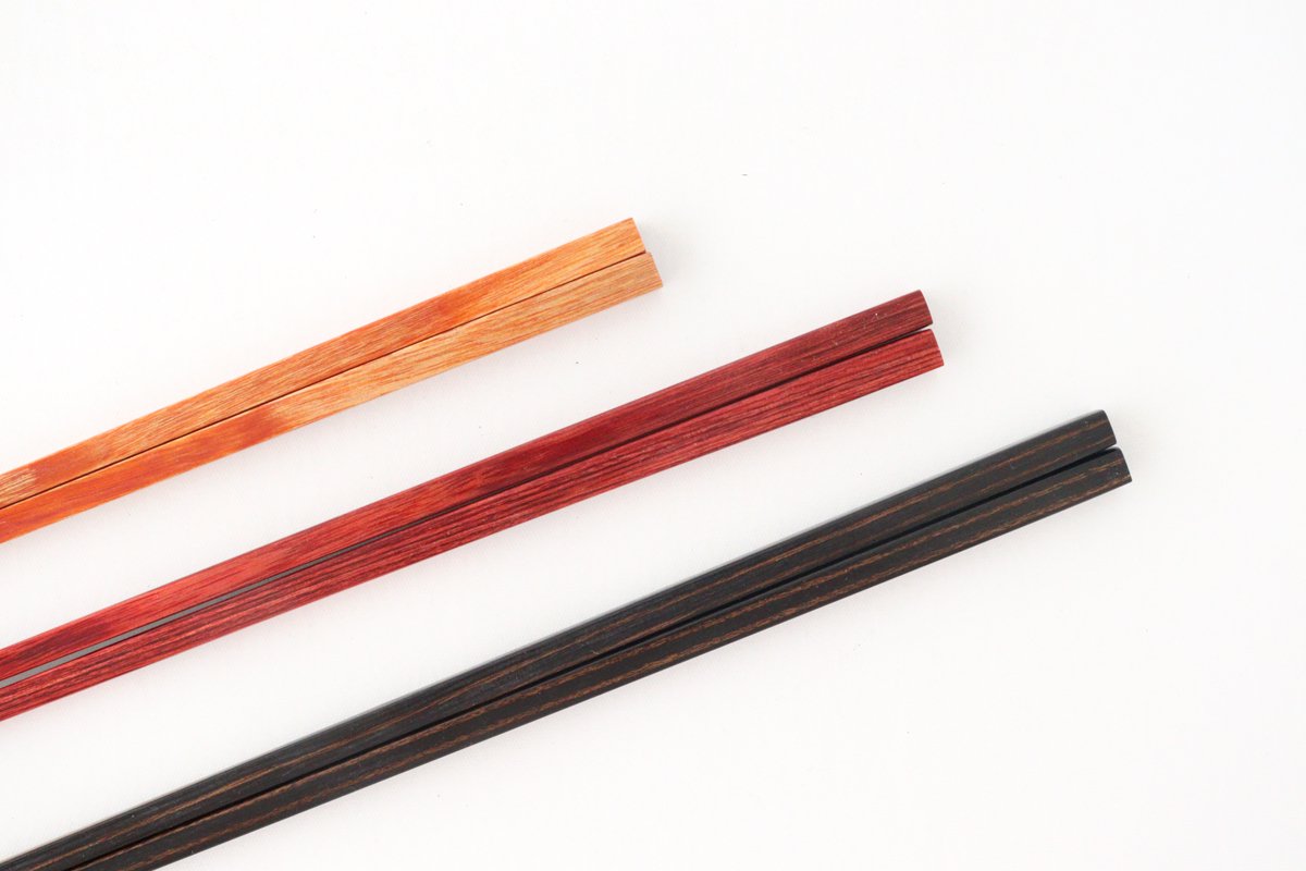 Extra thin chopsticks red dishwasher safe chopsticks