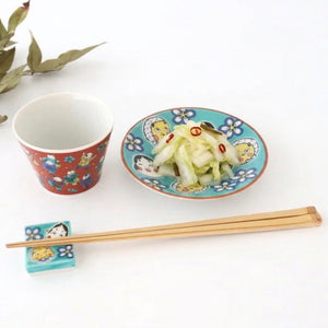 Seikou Kiln Small Plate Hyottoko Okame | Kutani Ware