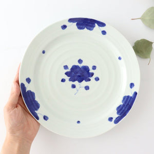 Plate Potted Peony 24cm/9.4in | Arita Ware